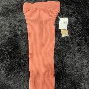 Forever 21 knit blush midi skirt